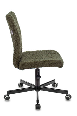 Кресло Бюрократ CH-330M хаки экомех крестовина металл черный фото Кресло Бюрократ CH-330M хаки экомех крестовина металл черный. Фото №5