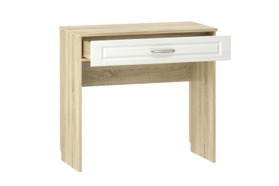 Стол туалетный Оливия  НМ 040.57 , Белое дерево, Дуб Сонома. Фото