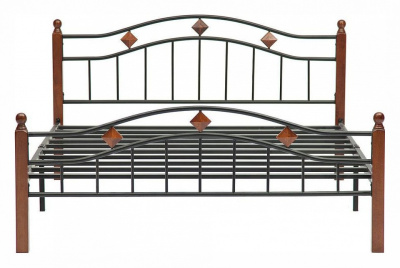 Кровать AT-126 Размеры: 160х200 см (queen bed). Фото