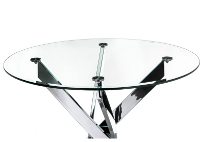 Стол стеклянный Komo 1 80 фото Стол стеклянный Komo 1 80. Фото №5