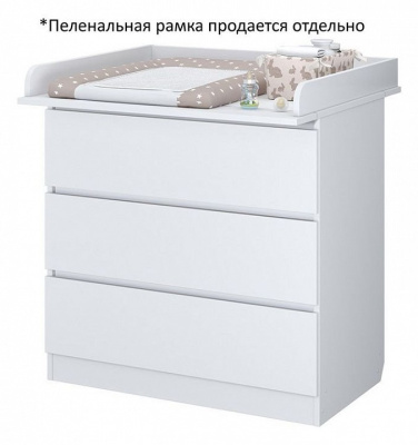 Комод Polini kids Simple 1980, белый фото Комод Polini kids Simple 1980, белый. Фото №5