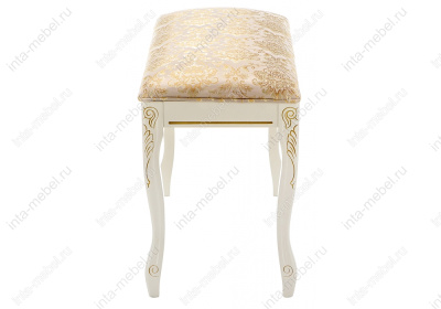 Стул деревянный Валентино патина золото / бежевый фото Стул деревянный Валентино патина золото / бежевый. Фото №3