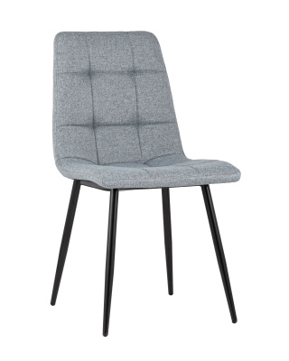 Стул Вольт рогожка серо-голубой. Фото