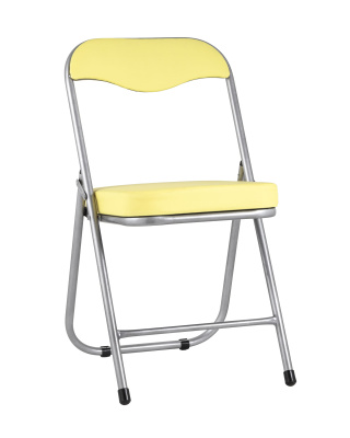 Стул складной ДЖОН металлик, желтый фото Стул складной ДЖОН металлик, желтый. Фото №2