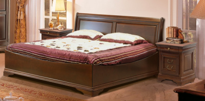 Кровать Влада ММ-160-02/18Б (б/о, б/м). Фото