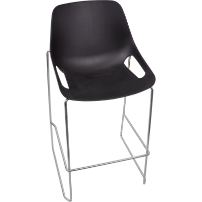 Стул Q5 барный хром. Фото №2