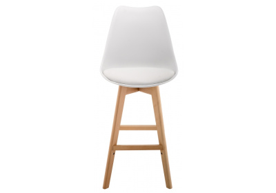 Барный стул Burbon белый фото Барный стул Burbon белый. Фото №3