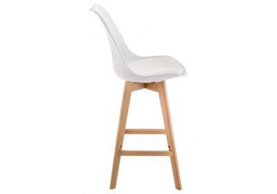 Барный стул Burbon белый фото Барный стул Burbon белый. Фото №4