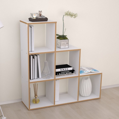 Стеллаж Polini Home Smart, белый. Фото №5