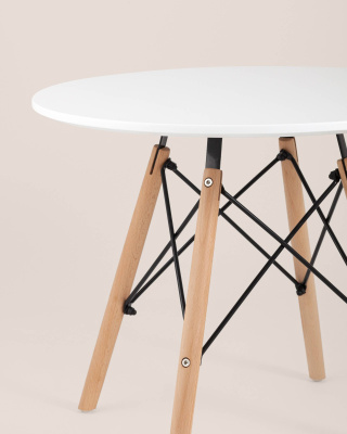 Стол DSW детский белый. Фото