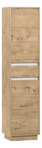 Шкаф для одежды НМ 011.81 Virginia Белый Скандинавский/Дуб Бунратти. Фото №1