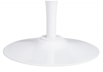 Стол стеклянный Tulip mini white. Фото №3